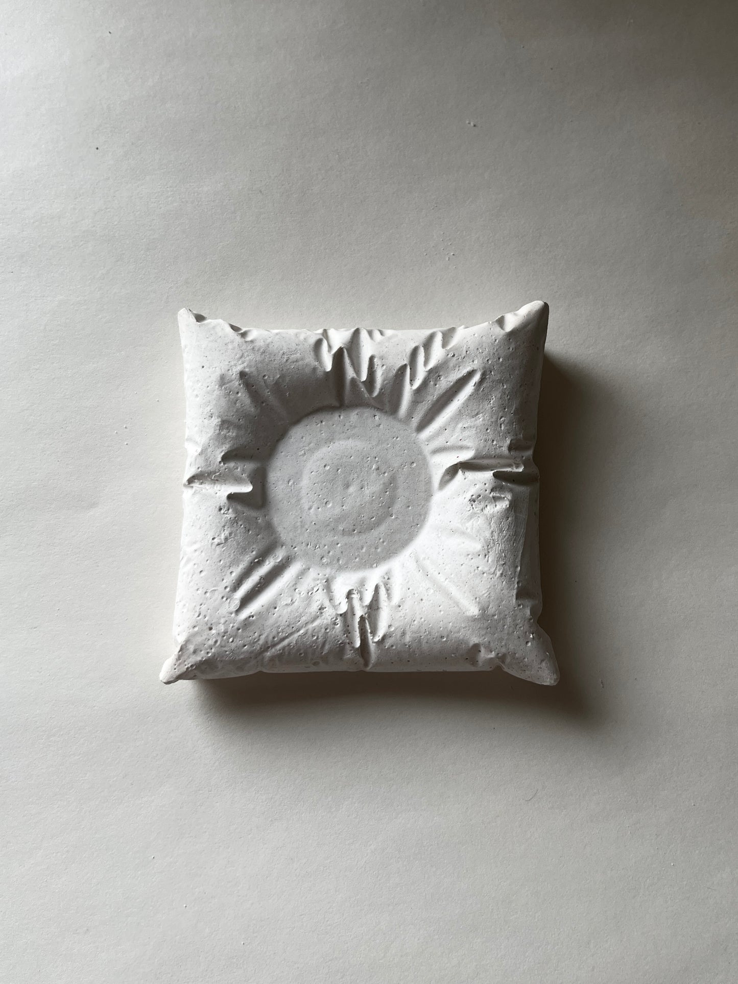 Pillow Candle Holder – Concrete Vessel | Moonglow : Pack of 2