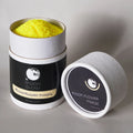 "Moonflower Magic ylang ylang pearl wax candle 200g cylinder tube open lid – MoonGlow"